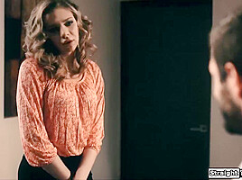 You sucking and fucking my big dick will boost your career