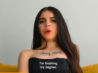 Tightest EVER 18yo Latina Bubble Butt Railed