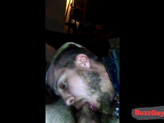 Mr. Steele’s Big Cock Sucked by a Skinny Twink