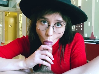 Amateur Blowjobs with Horny Big Titted Brunettes