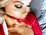Blonde Nice Big Boobs Masturbating