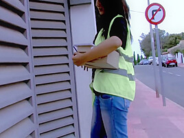 Hard Fuck In The Office With Gorgeous Young French Arab With Aileene Dacosta