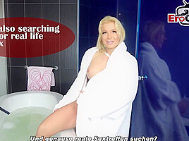 Romantic sex with a milf and a big cock