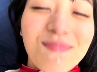 Asian amateur Mao Hamasaki demonstrated a blowjob in pov