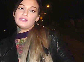 Tattooed Horny Minx Night Time Fuck